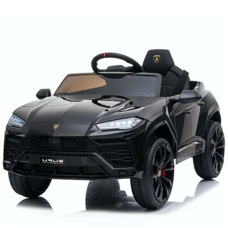 zo veel Muildier Kwaadaardig Lamborghini URUS 12V kinderauto zwart - Kidsrides