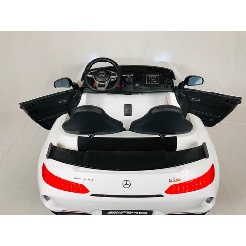 Mercedes kinderauto Mercedes Benz GTR AMG 12V Kinderauto Wit