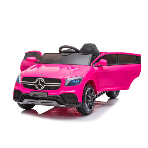 Mercedes kinderauto Mercedes GLC63 Coupe AMG 12V Kinderauto Roze