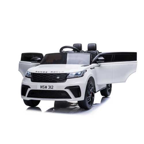 Range Rover kinderauto Range Rover Velar 12V kinderauto wit Range Rover kinderauto Range Rover Velar 12V kinderauto wit