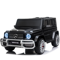 Mercedes g63 12V 2-persoons kinderauto metallic zwart