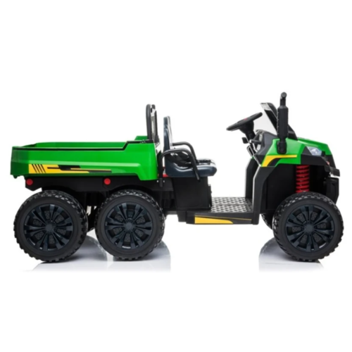 GatorXL 12V 2-Persoons Elektrische Kindertractor Groen GatorXL 12V 2-Persoons Elektrische Kindertractor Groen