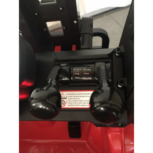 Elektrische kinder Heftruck/Vorklift 12v rood