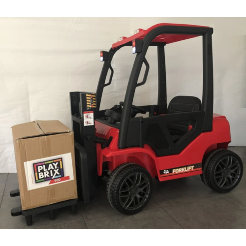 Elektrische kinder Heftruck/Vorklift 12v rood