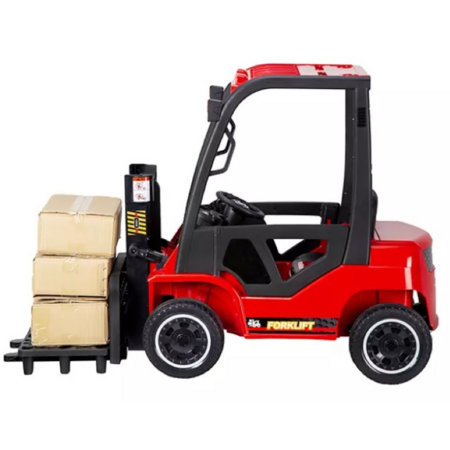 Elektrische kinder Heftruck/Vorklift 12v rood
