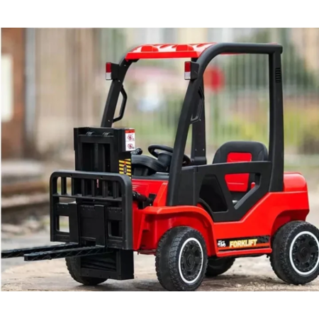 Elektrische kinder Heftruck/Vorklift 12v Rood