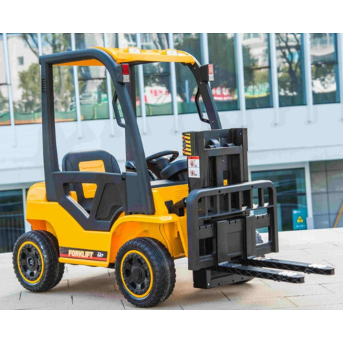 Elektrische kinder Heftruck/Vorklift 12v geel