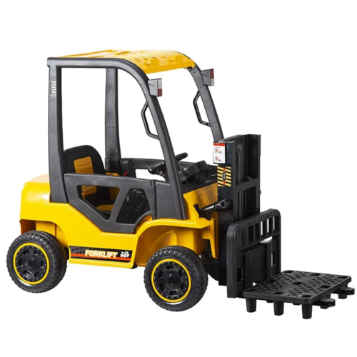 Elektrische kinder Heftruck/Vorklift 12v geel