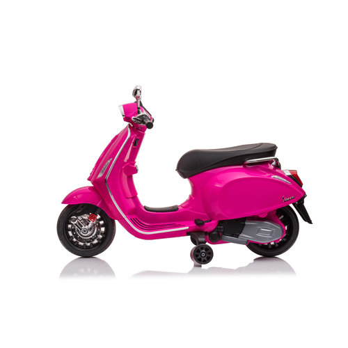 Vespa kinderscooter Vespa Sprint 6V Kinderscooter Roze