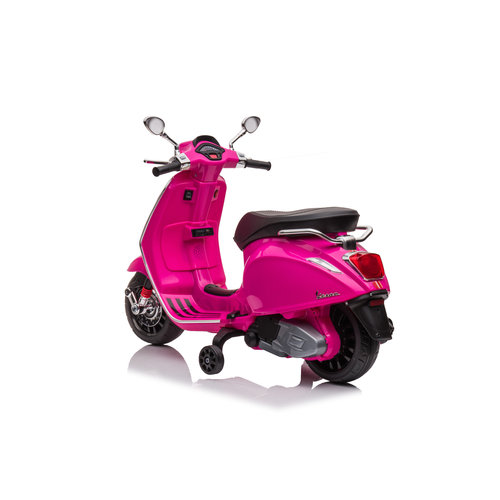 Vespa kinderscooter Vespa Sprint 6V Kinderscooter Roze