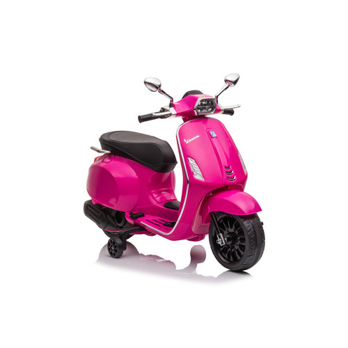 Vespa kinderscooter Vespa Sprint 6V Kinderscooter Roze