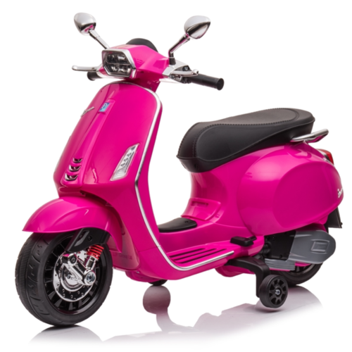 Vespa kinderscooter Vespa Sprint 6V Kinderscooter Roze Vespa kinderscooter Vespa Sprint 6V Kinderscooter Roze