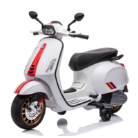 Vespa Sprint 6V Kinderscooter Wit