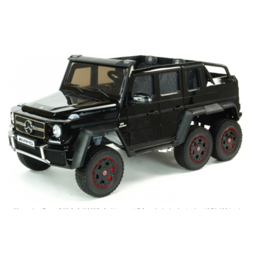 Mercedes kinderauto Mercedes G63 6X6 2 PERSOONS Kinderauto Zwart Mercedes kinderauto Mercedes G63 6X6 2 PERSOONS Kinderauto Zwart