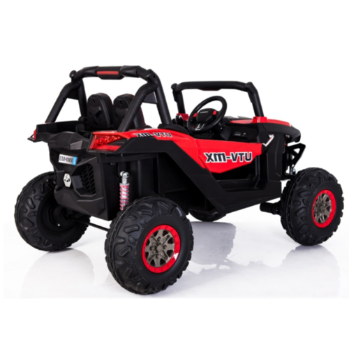 UTV-MX Buggy 12V 2-Persoons Kinderauto Rood