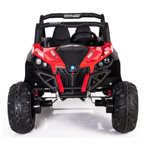 UTV-MX Buggy 12V 2-Persoons Kinderauto Rood