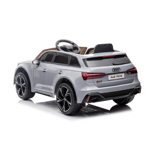 Audi kinderauto Audi RS6 12V Kinderauto Grijs