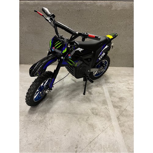 FINOOS Elektrische kindermotor Dirtbike 24V 800W Blauw