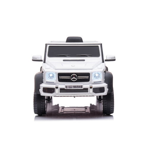 Mercedes kinderauto Mercedes G63 6X6 AMG 12V Elektrische Kinderauto Wit