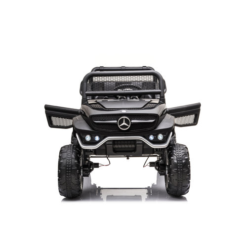 Mercedes kinderauto Mercedes Unimog 12V kinderauto Zwart