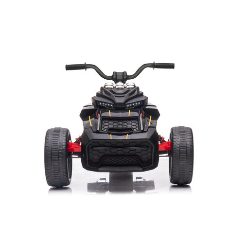 Elektrische kinder Trike Spyder12V Zwart