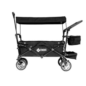 FINOOS Bolderkar opvouwbaar FW6015 met vele extras's Zwart