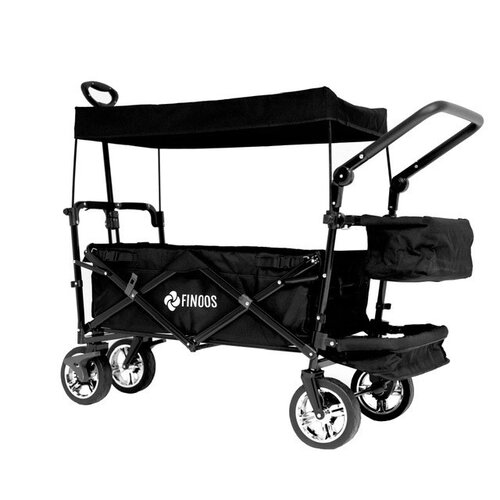 FINOOS Bolderkar opvouwbaar FW6015 met vele extras's Zwart
