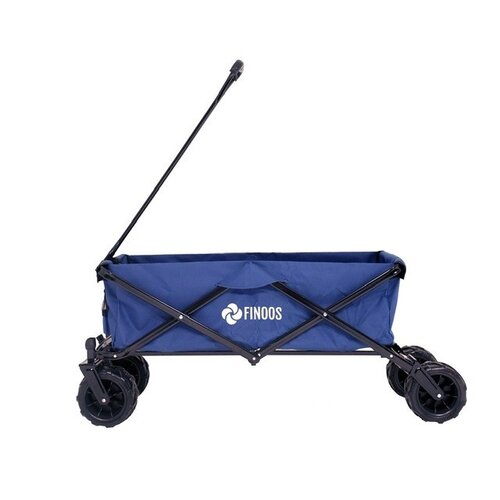 FINOOS Bolderkar opvouwbaar 3018 met Off-road banden Blauw