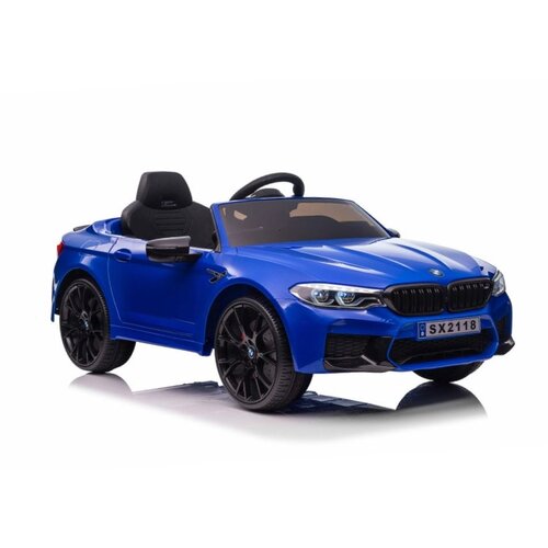 BMW kinderauto BMW M5 24V Kinderauto Blauw