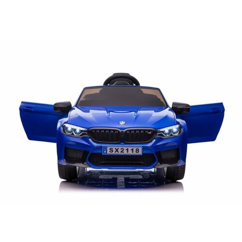 BMW kinderauto BMW M5 24V Kinderauto Blauw