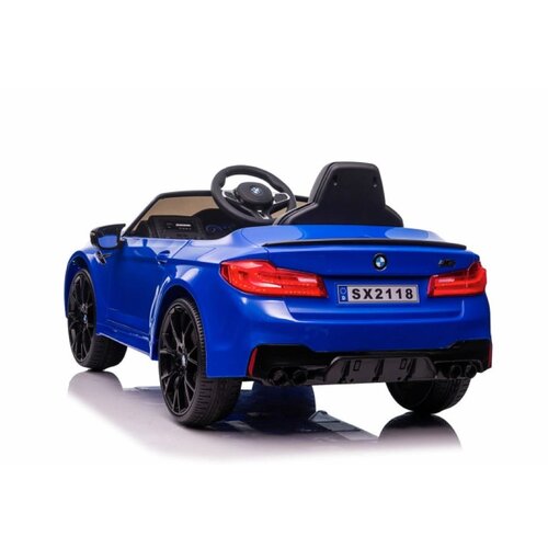 BMW kinderauto BMW M5 24V Kinderauto Blauw