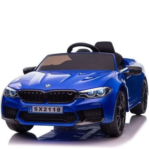 BMW kinderauto BMW M5 24V Kinderauto Blauw