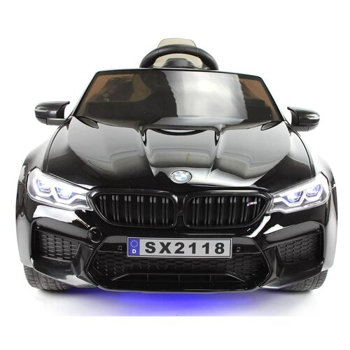 BMW kinderauto BMW M5 24V Kinderauto Zwart