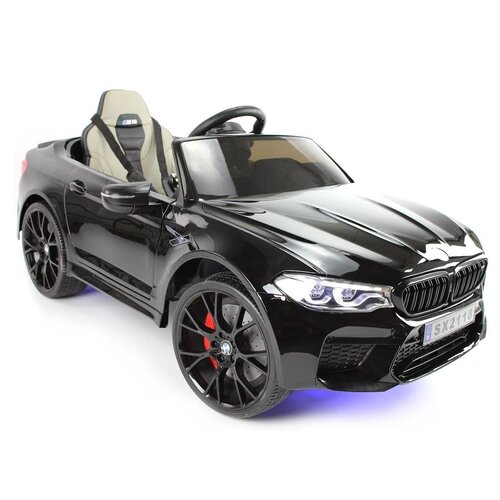 BMW kinderauto BMW M5 24V Kinderauto Zwart