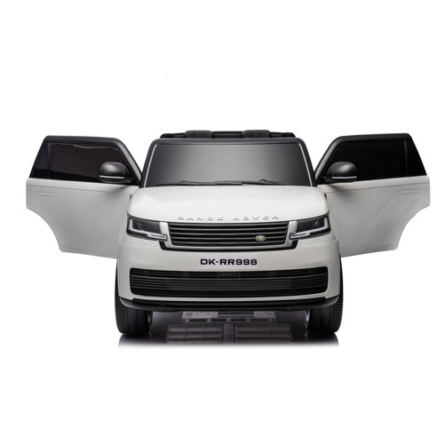 Range Rover kinderauto Range Rover 12V 2 Persoons Kinderauto Wit