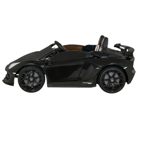 Lamborghini kinderauto Lamborghini Aventador SVJ 24V Kinderauto 2 persoons Zwart