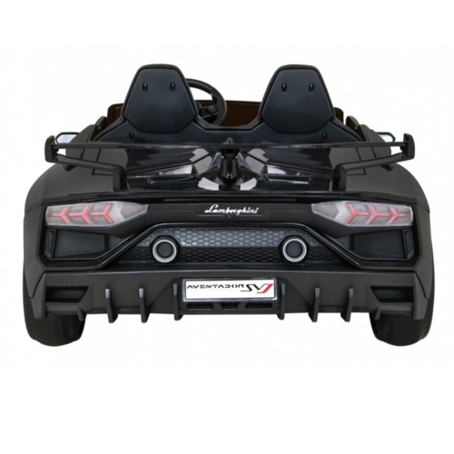 Lamborghini kinderauto Lamborghini Aventador SVJ 24V Kinderauto 2 persoons Zwart