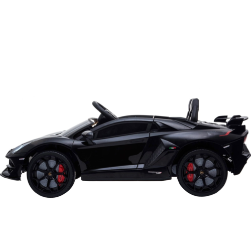 Lamborghini kinderauto Lamborghini Aventador SVJ 12V Kinderauto Zwart