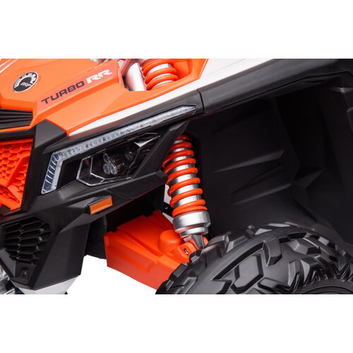 CAN-AM Maverick buggy 24V 2-Persoons Kinderauto Oranje