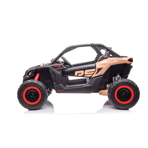 CAN-AM Maverick buggy 24V 2-Persoons Kinderauto Zwart