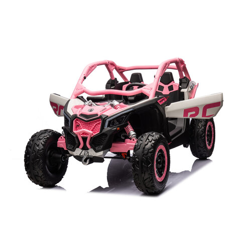 CAN-AM Maverick buggy 24V 2-Persoons Kinderauto Roze