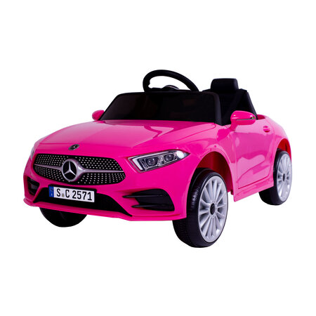 Mercedes kinderauto Mercedes CLS 350 AMG 12V Kinderauto Roze