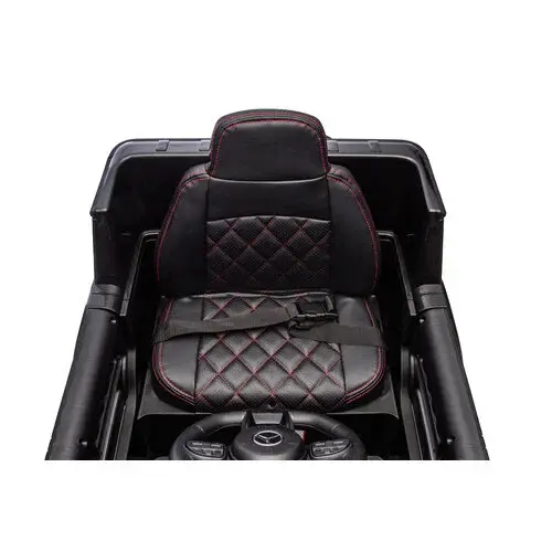 Mercedes kinderauto Mercedes G63 AMG XL Cabrio 24V Kinderauto Zwart