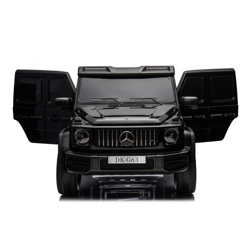 Mercedes kinderauto Mercedes G63 XXL 24V 2-persoons kinderauto metallic Zwart