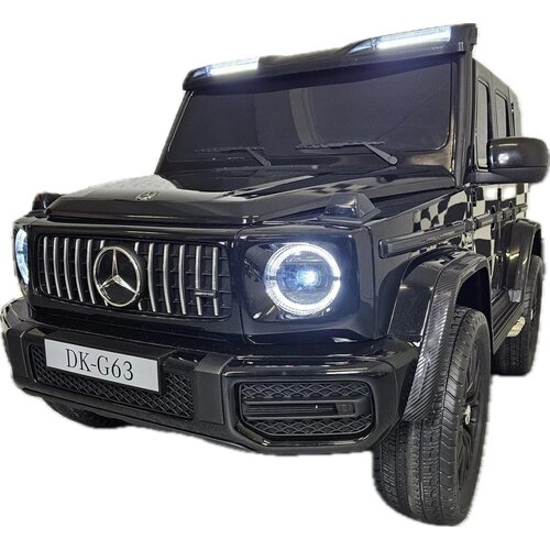 Mercedes kinderauto Mercedes G63 XXL 24V 2-persoons kinderauto metallic Zwart
