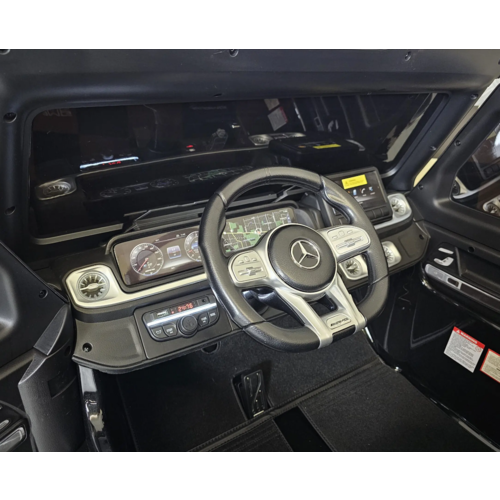 Mercedes kinderauto Mercedes G63 XXL 24V 2-persoons kinderauto metallic Zwart