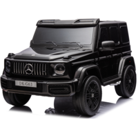 Mercedes G63 XXL 24V 2-persoons kinderauto metallic Zwart