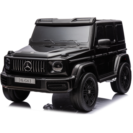 Mercedes kinderauto Mercedes G63 XXL 24V 2-persoons kinderauto metallic Zwart