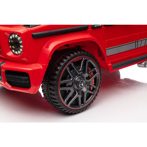 Mercedes kinderauto Mercedes G63 AMG Cabrio 12V Kinderauto Rood