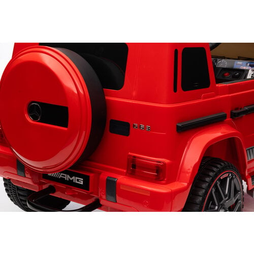 Mercedes kinderauto Mercedes G63 AMG Cabrio 12V Kinderauto Rood